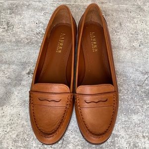 NWOB Ralph Lauren |  Galia Leather Loafers